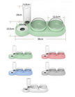 Automatic Pet Feeder Bowl with Water Fountain – Double Bowl for Cats & Dogs