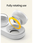 Automatic Pet Feeder Bowl with Water Fountain – Double Bowl for Cats & Dogs