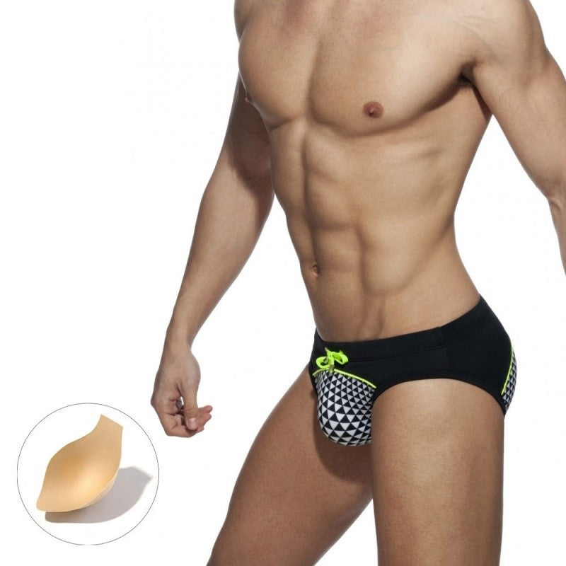 Men's Boxer Swim Trunks with Cup | Vacation Beach Shorts Canada | M-2XL