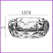 Luxury Crystal Glass Office Cigar Ashtray
