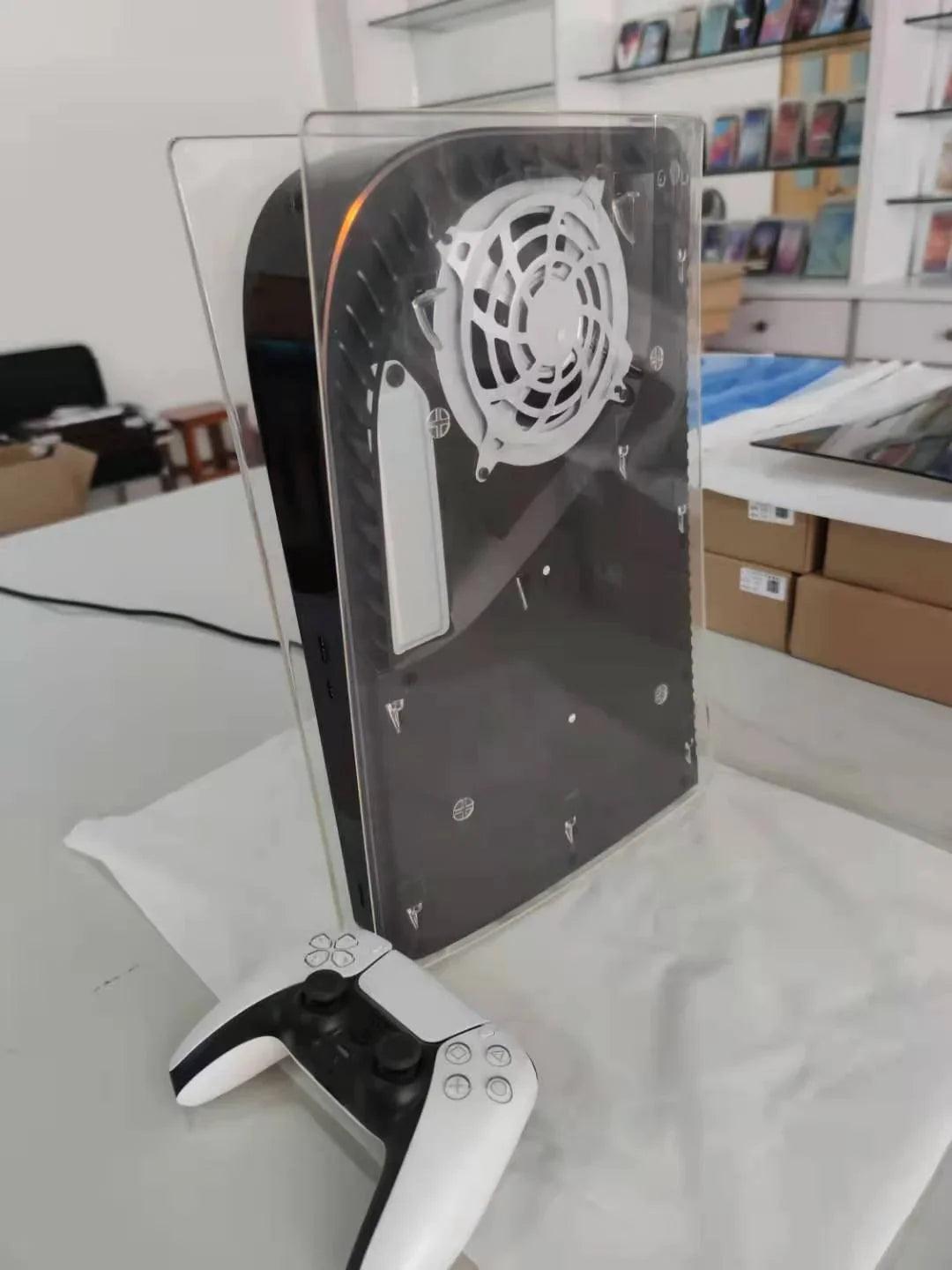 ABS Transparent Skin Hard Shell - PS5 Cover Replacement - Gaming Console PS5 Host Cover