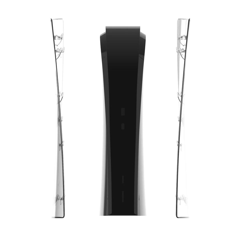 ABS Transparent Skin Hard Shell - PS5 Cover Replacement - Gaming Console PS5 Host Cover