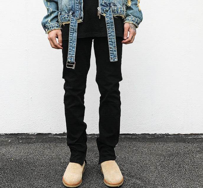 Ankle Zip Denim pant men Jeans