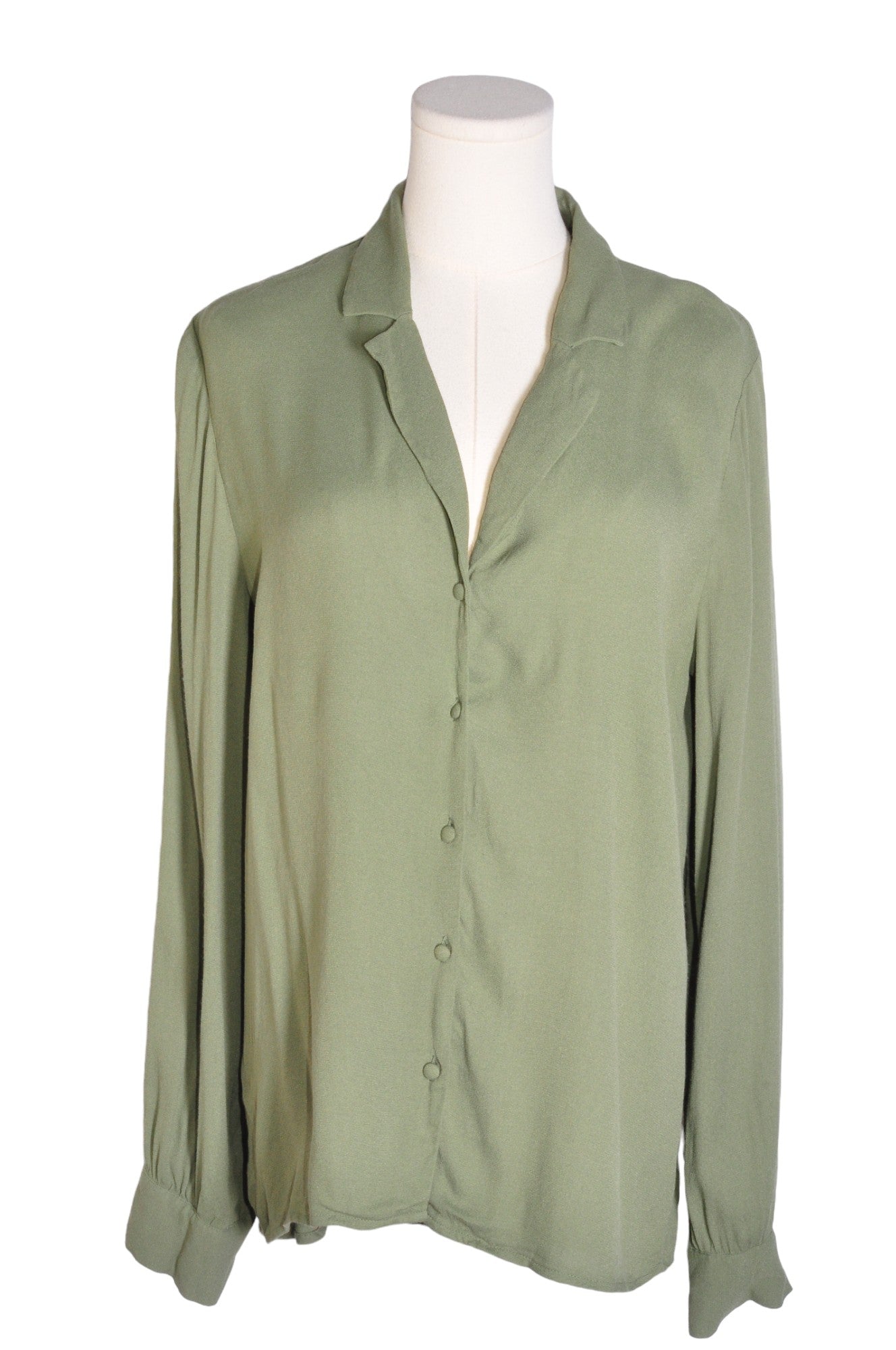 WILFRED Women Button Down Tops Regular fit in Green - M
