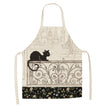European and American cartoon cute cat apron