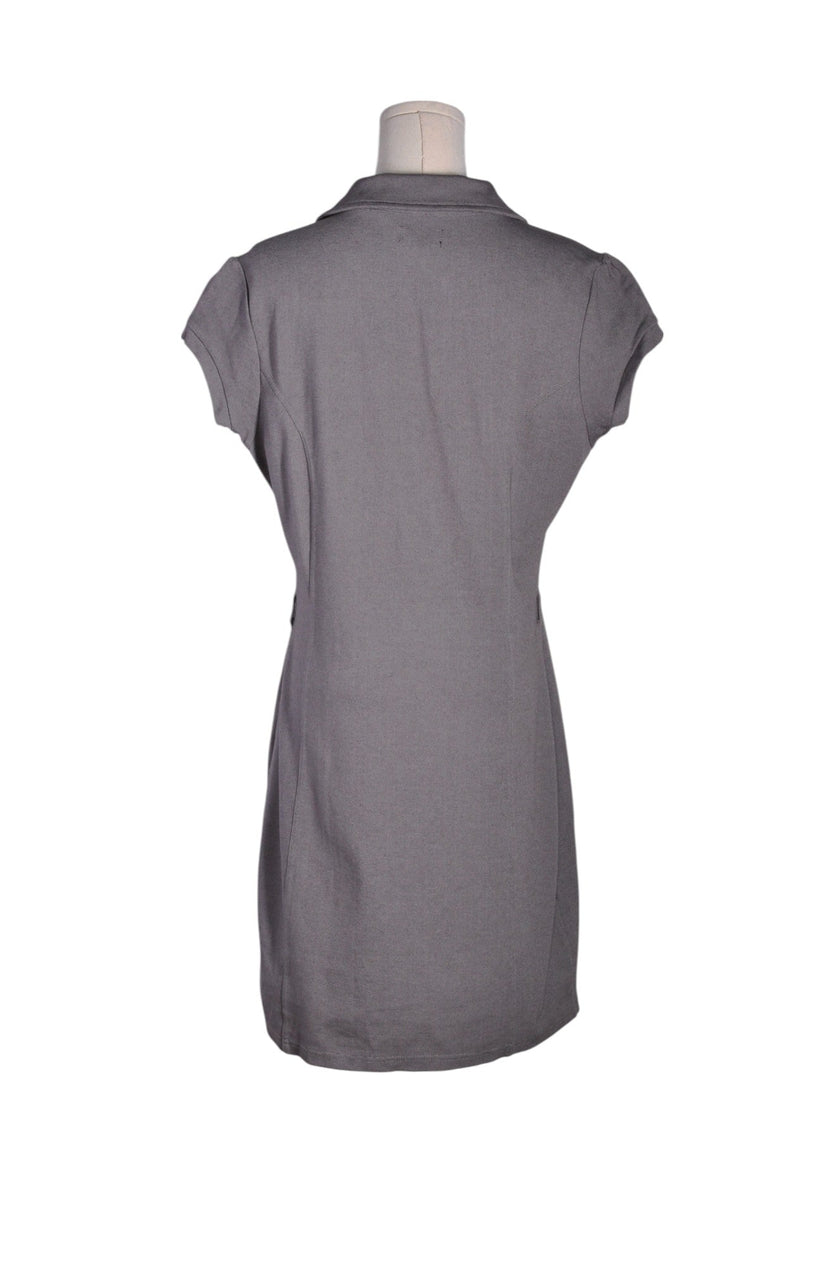 GUESS Women Shirt Dresses Regular fit in Gray - XL