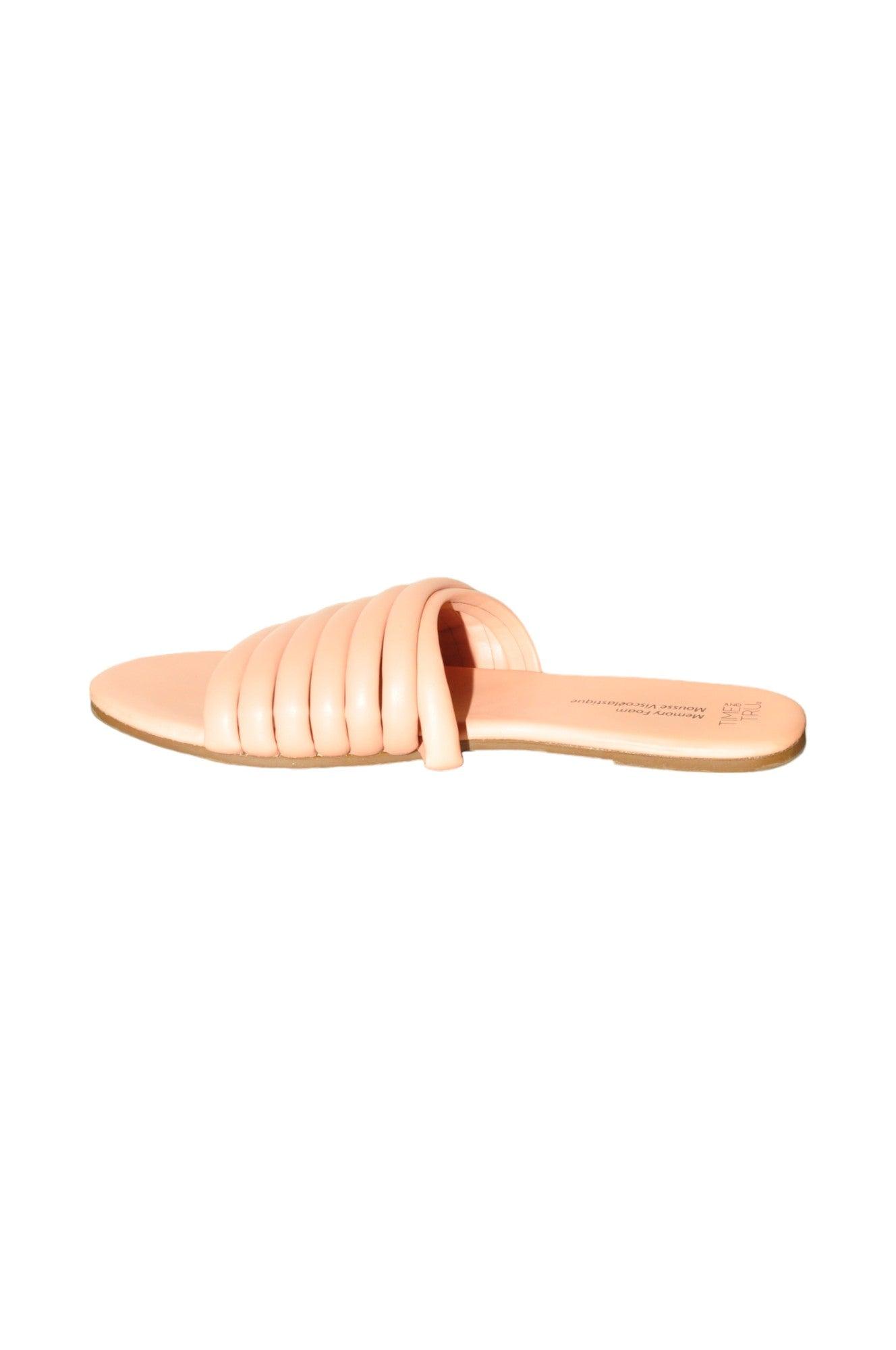 TIME AND TRU Women Sandals Regular fit in Pink - 8