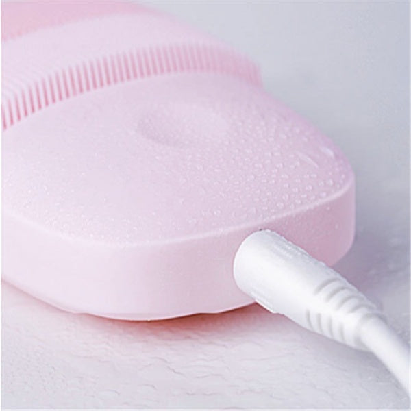 Ultrasonic Silicone Face Cleansing Brush – 3 Speed Modes