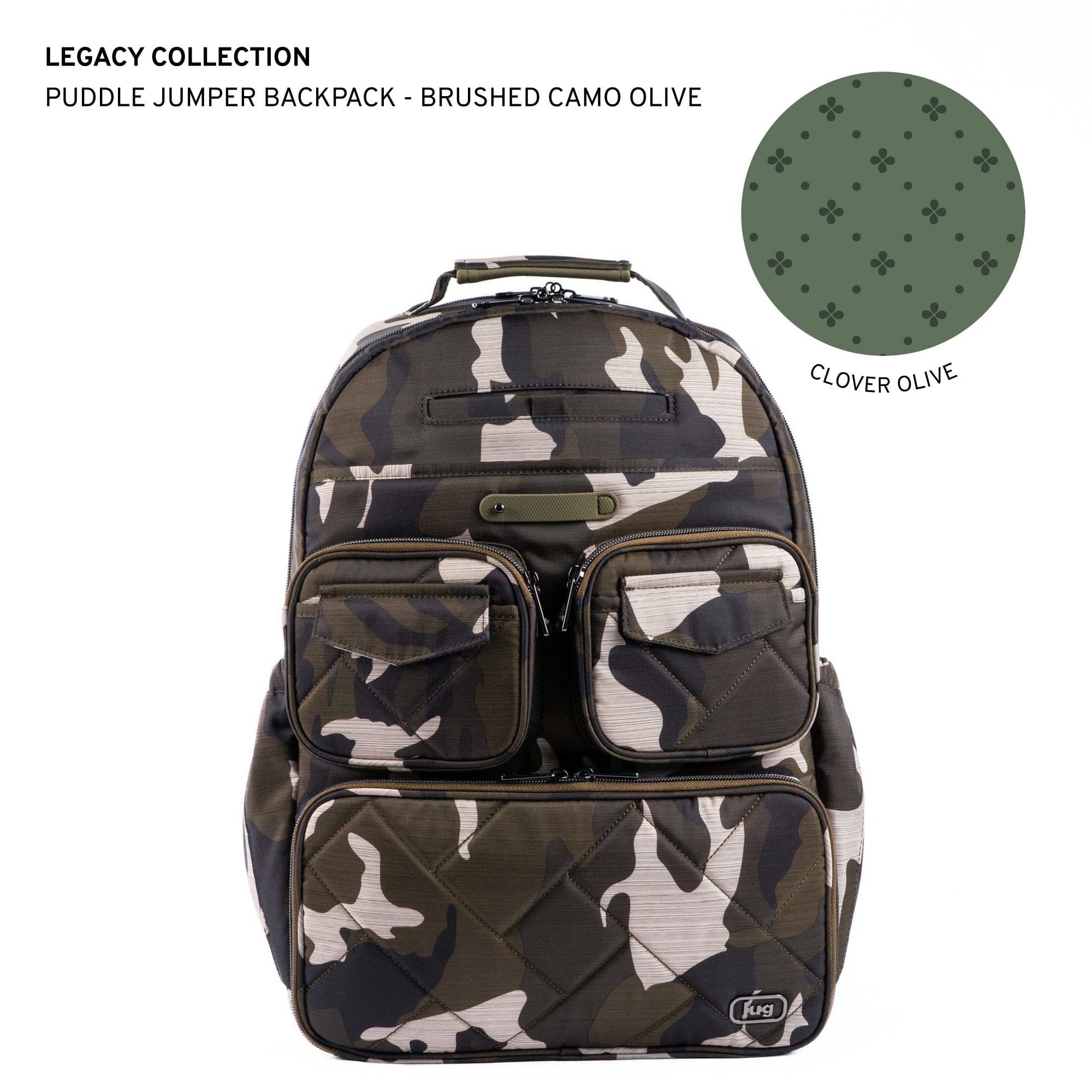 Sac à dos Puddle Jumper de la collection Legacy de LUG - Sac quotidien élégant et durable.