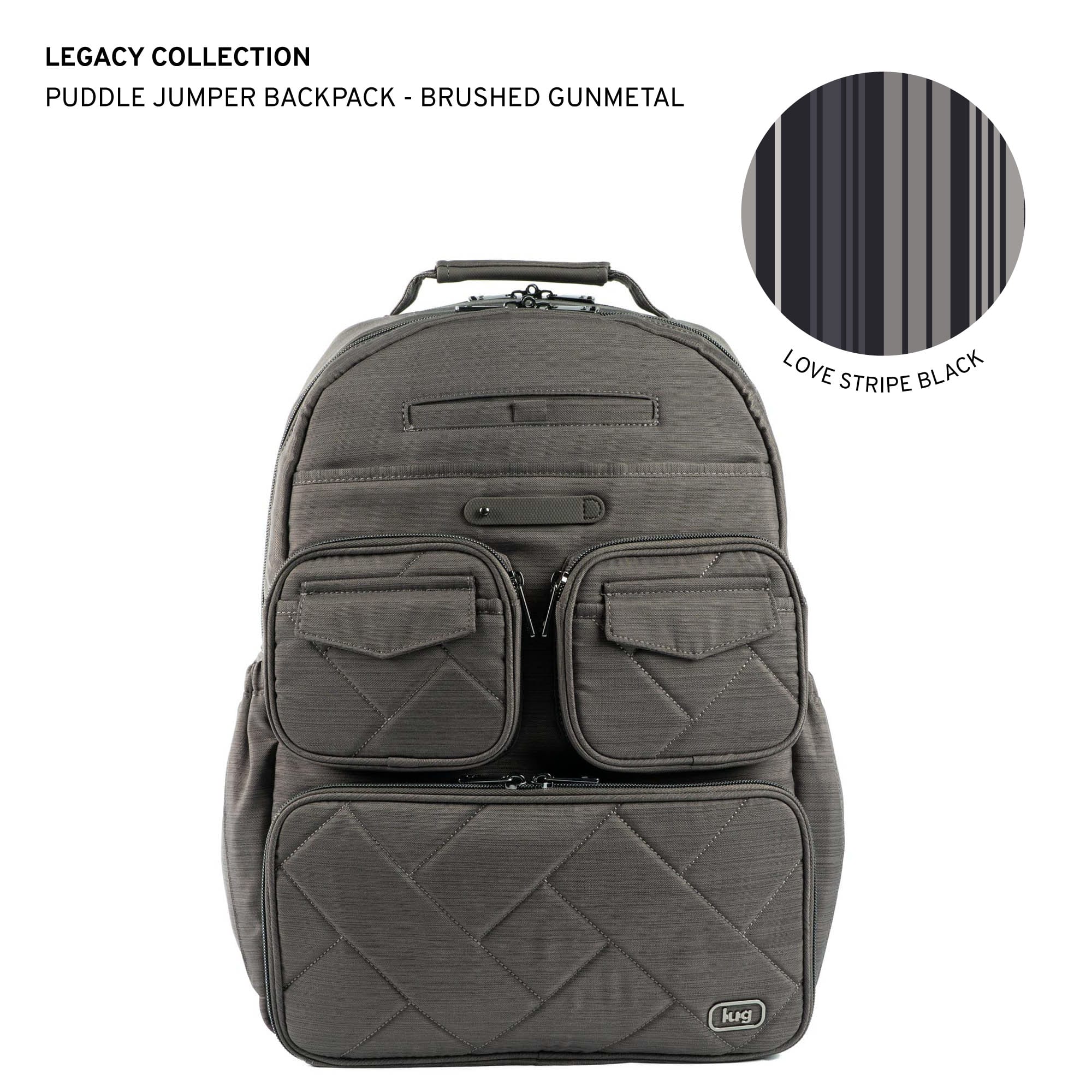 Sac à dos Puddle Jumper de la collection Legacy de LUG - Sac quotidien élégant et durable.