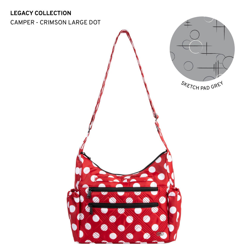 Sac bandoulière Camper de la collection Legacy de LUG
