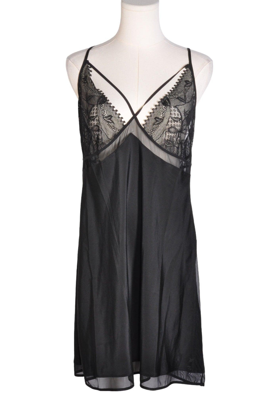 CALVIN KLEIN Women Slip Dresses Regular fit in Black - L
