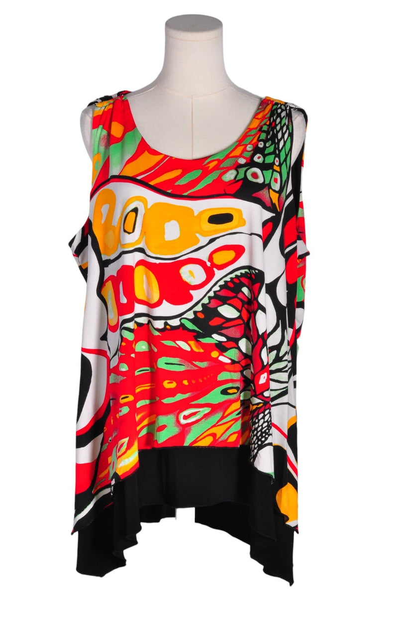 LIBRA Women Tunics Regular fit in Red - XXL