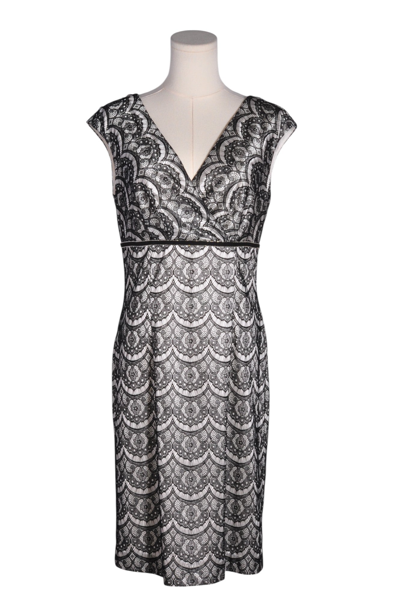 ADRIANNA PAPELL Women Sheath Dresses Regular fit in Black - 8