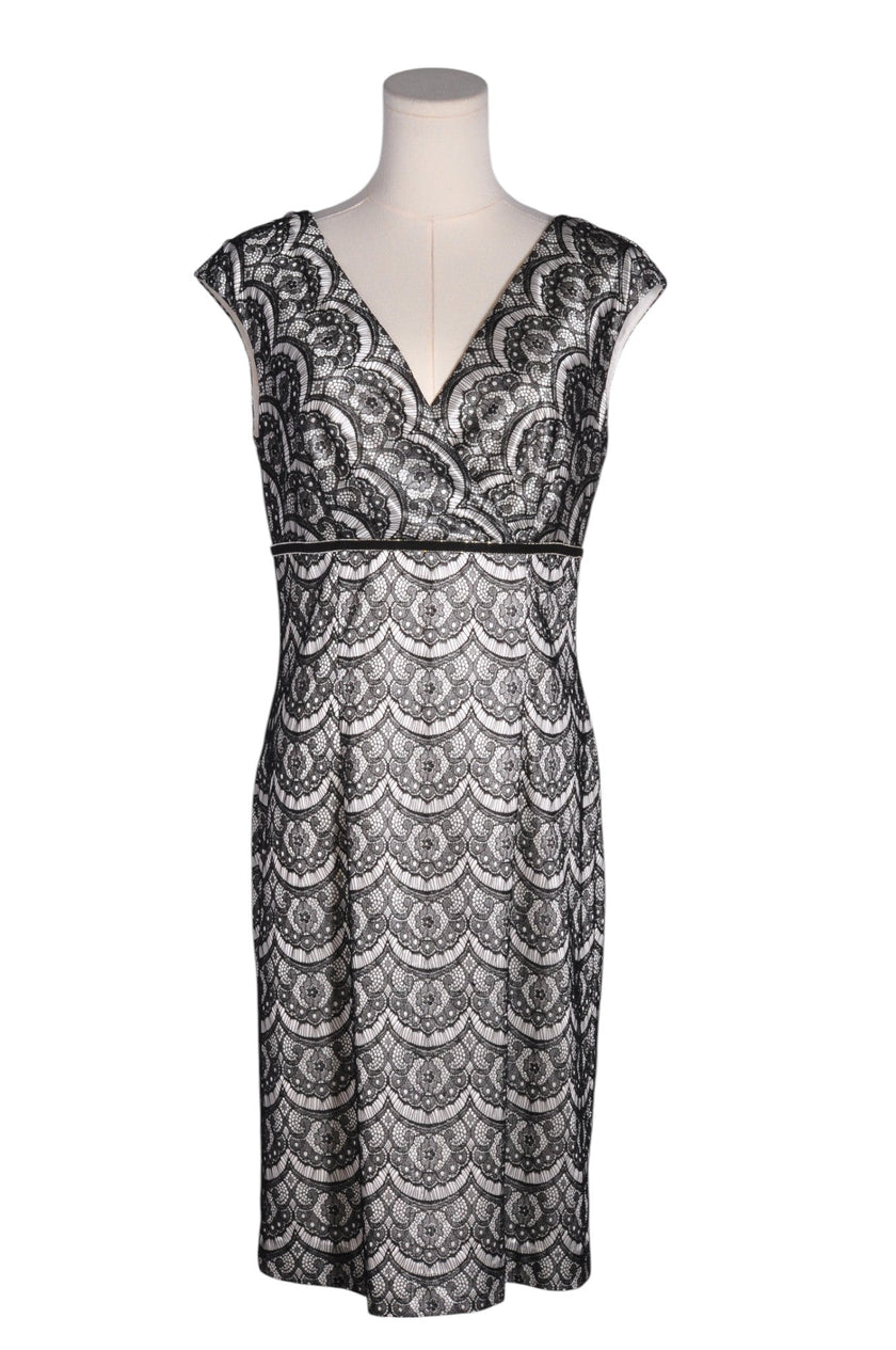ADRIANNA PAPELL Women Sheath Dresses Regular fit in Black - 8