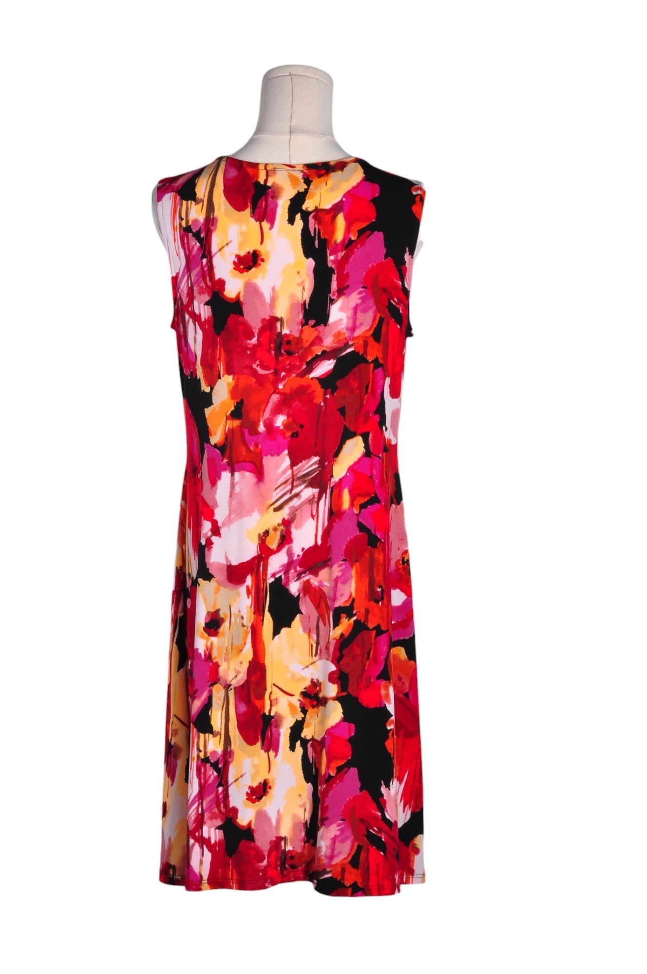 UNBRANDED Women Midi Dresses Regular fit in Red - M