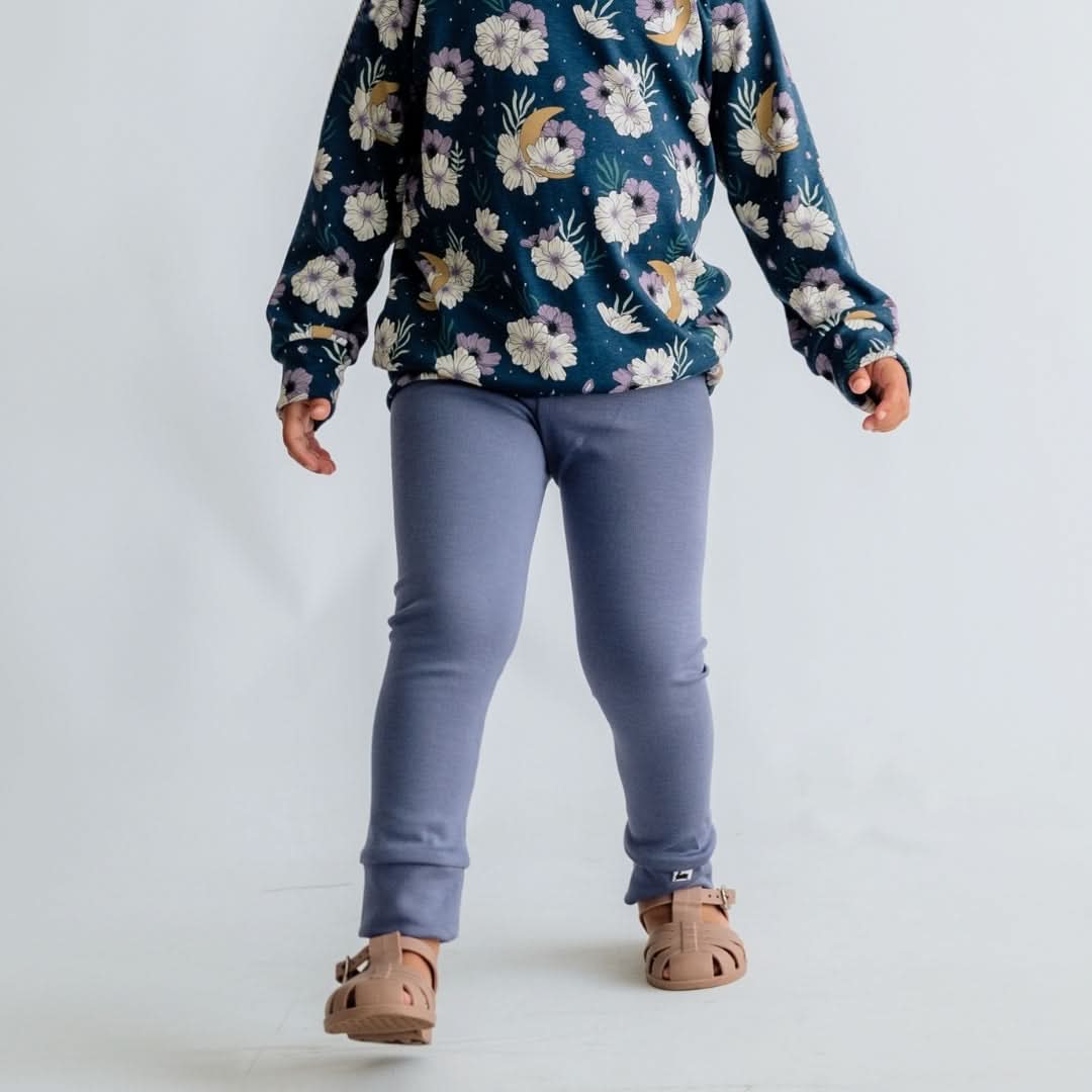 Kids' Bamboo Leggings | Graphite