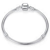 S925 Silver Fashion Bracelet – Smooth Cufflinks Basic Chain Bracelet (11 Styles)