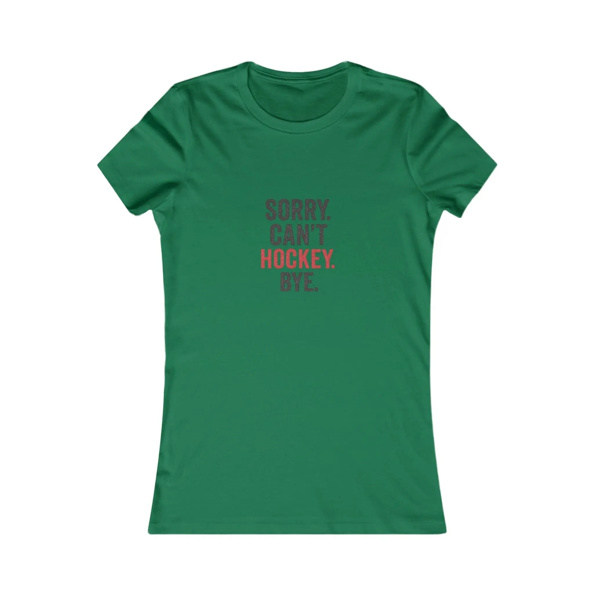 Sorry Can't Hockey Bye Shirt – Funny Hockey Mom Tee