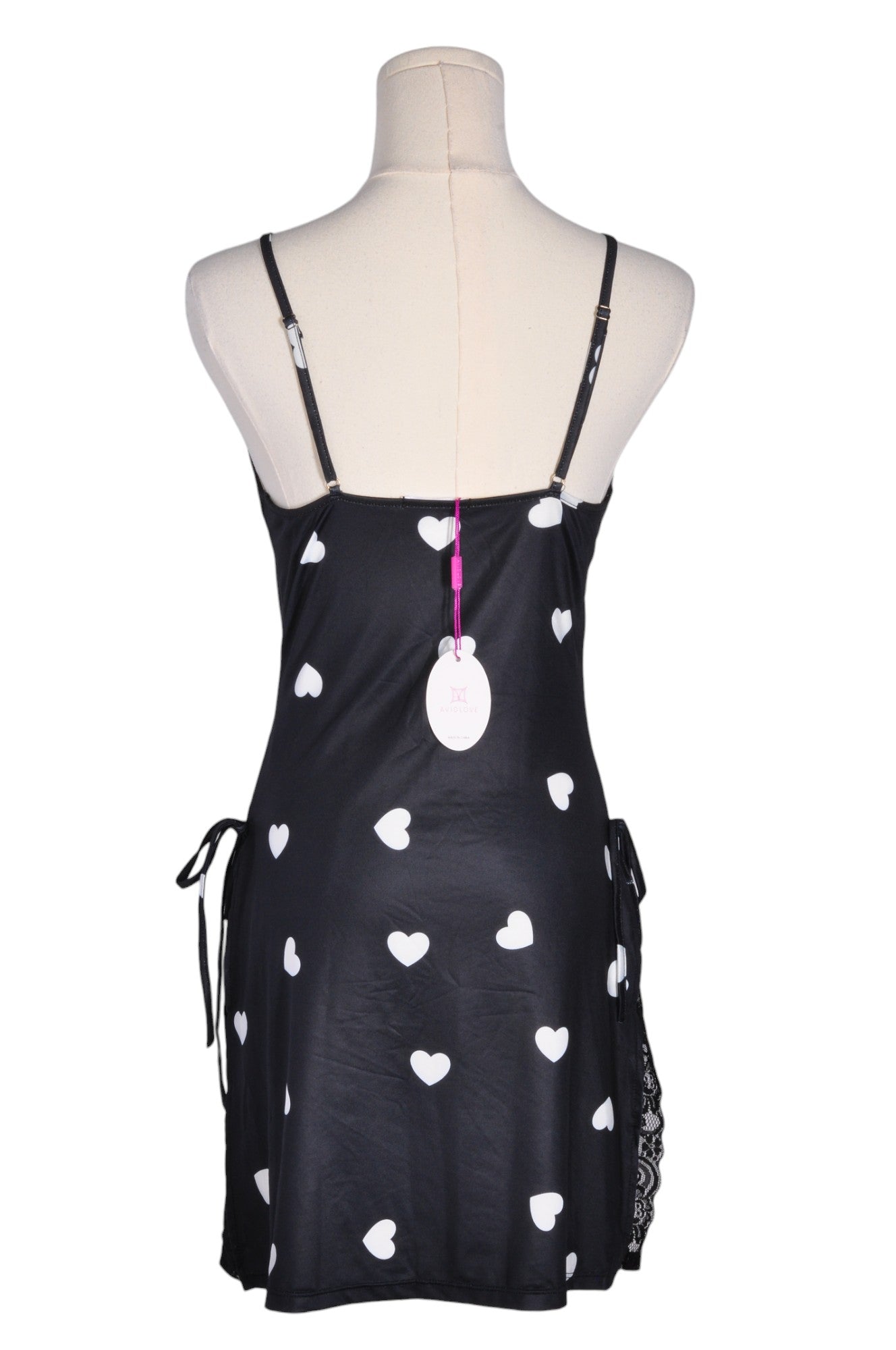 AVID LOVE Women Teddies Regular fit in Black - S
