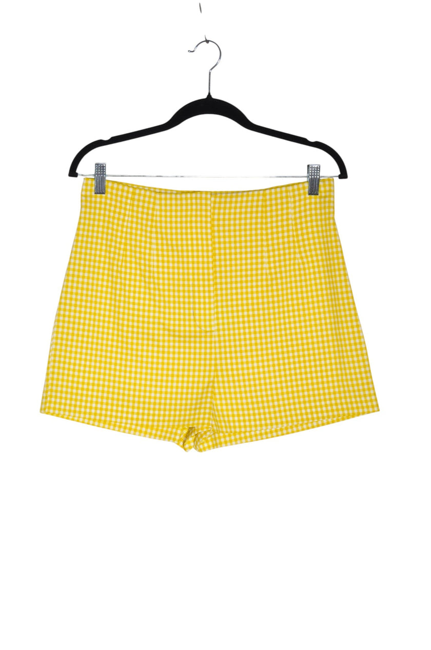 TOPSHOP Women Classic Shorts Regular fit in Yellow - 8