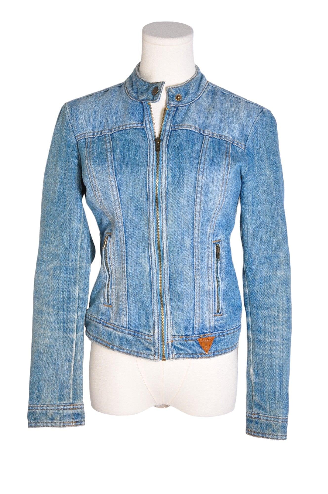 GUESS Women Denim Jackets Regular fit in Blue - S