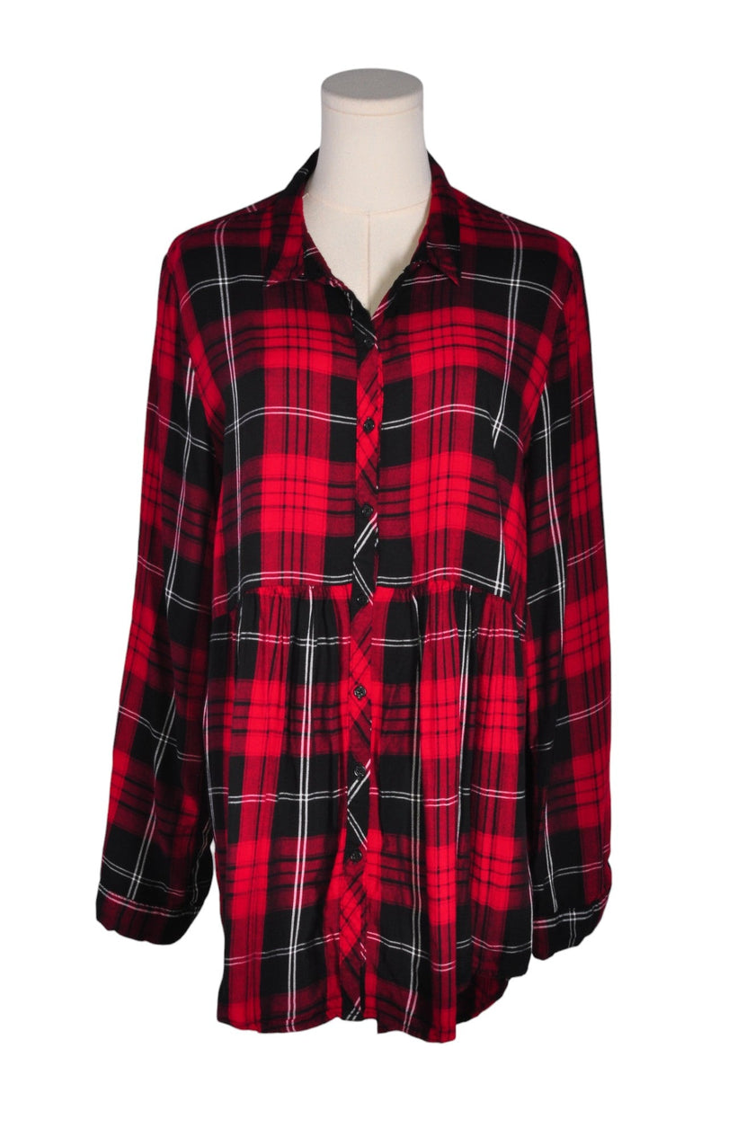 RICKI'S Women Button Down Tops Regular fit in Red - 12