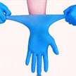 4mil Nitrile Exam Gloves 100 Pack – Heavy-Duty Powder-Free Latex-Free Disposable Gloves for Medical, Dental & Food Use