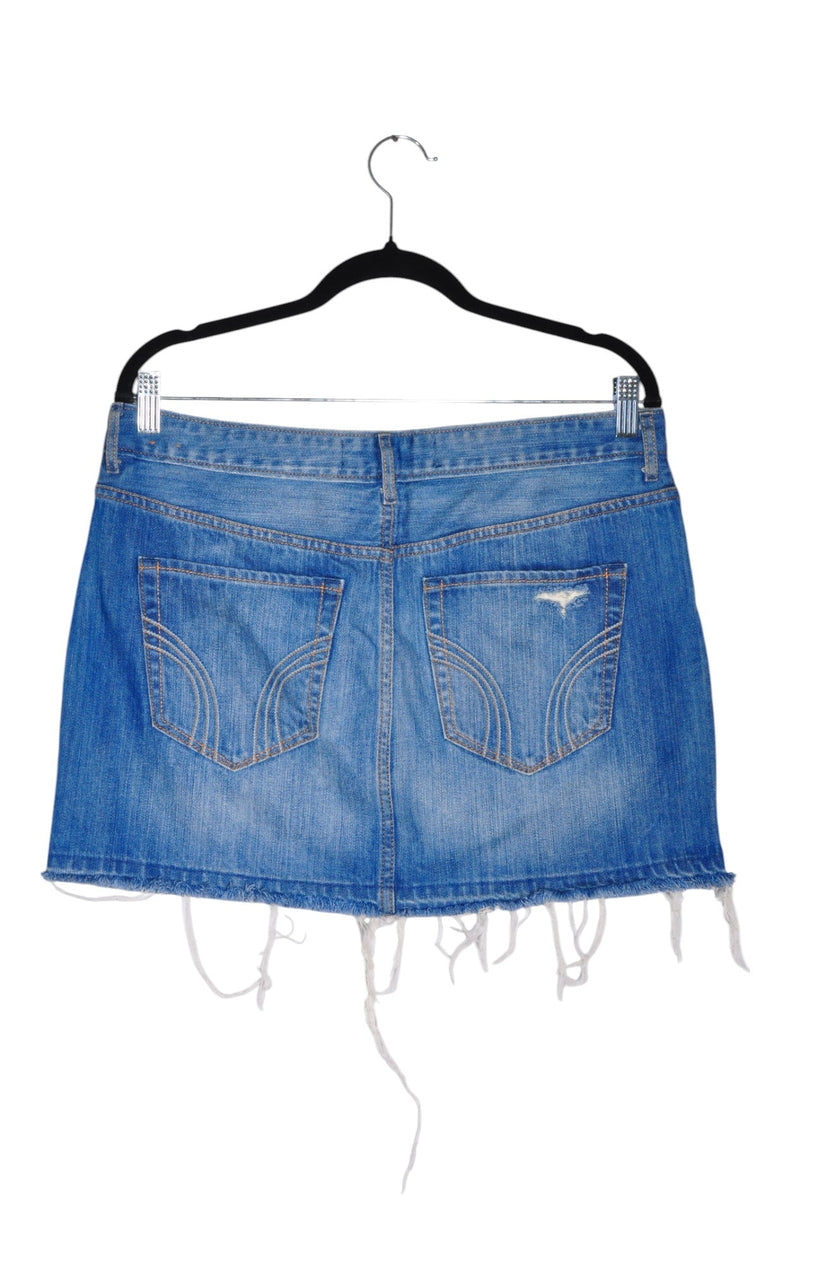 HOLLISTER Women Denim Skirts Regular fit in Blue - 30