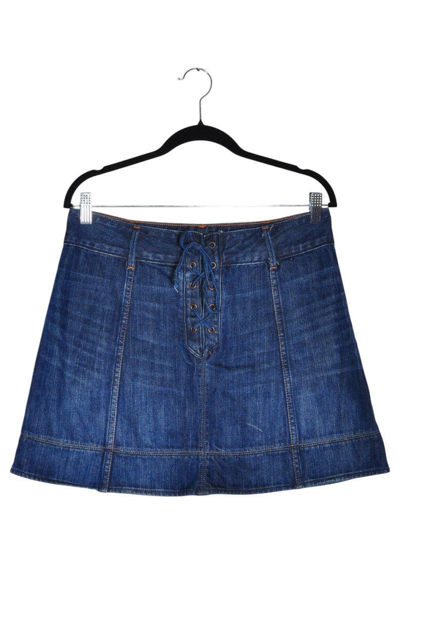 ABERCROMBIE & FITCH Women Denim Skirts Regular fit in Blue - 10