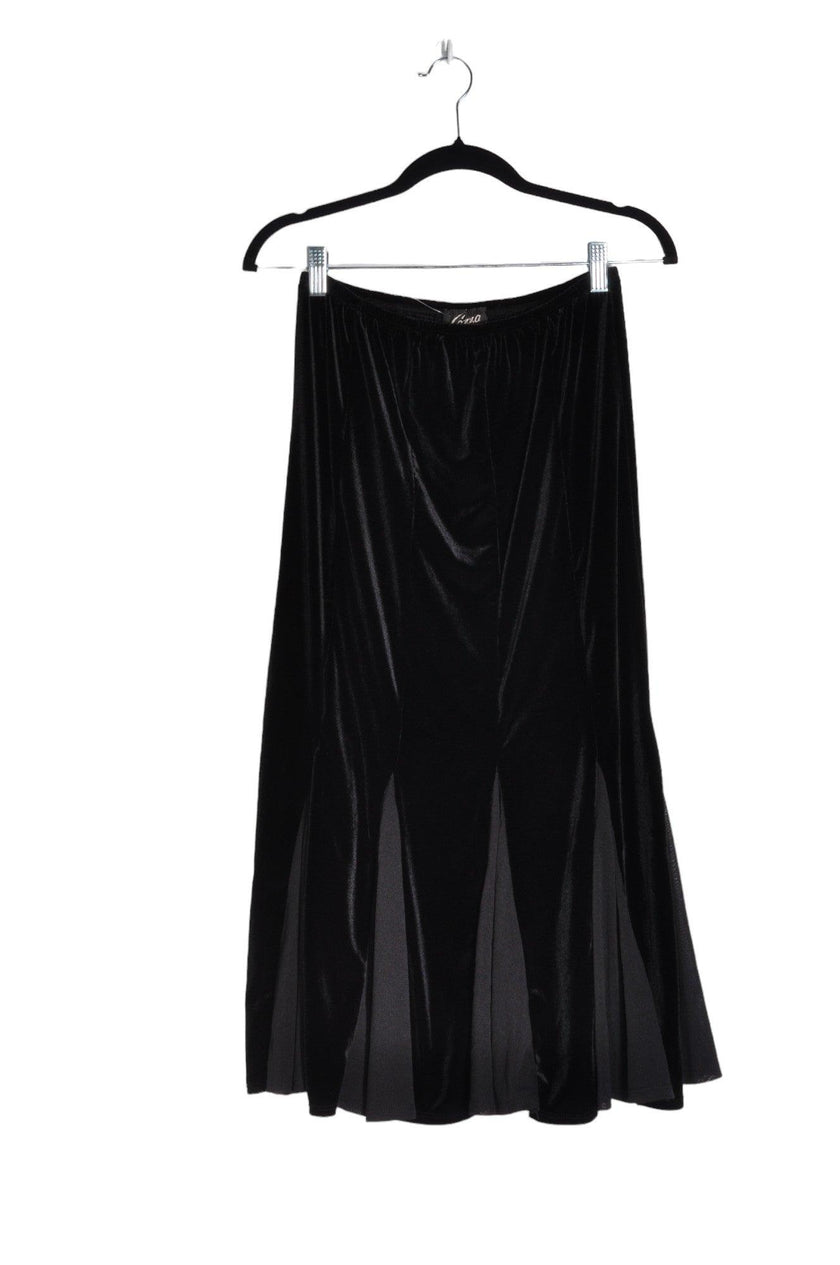 CAZZA Women A-Line Skirts Regular fit in Black - 4