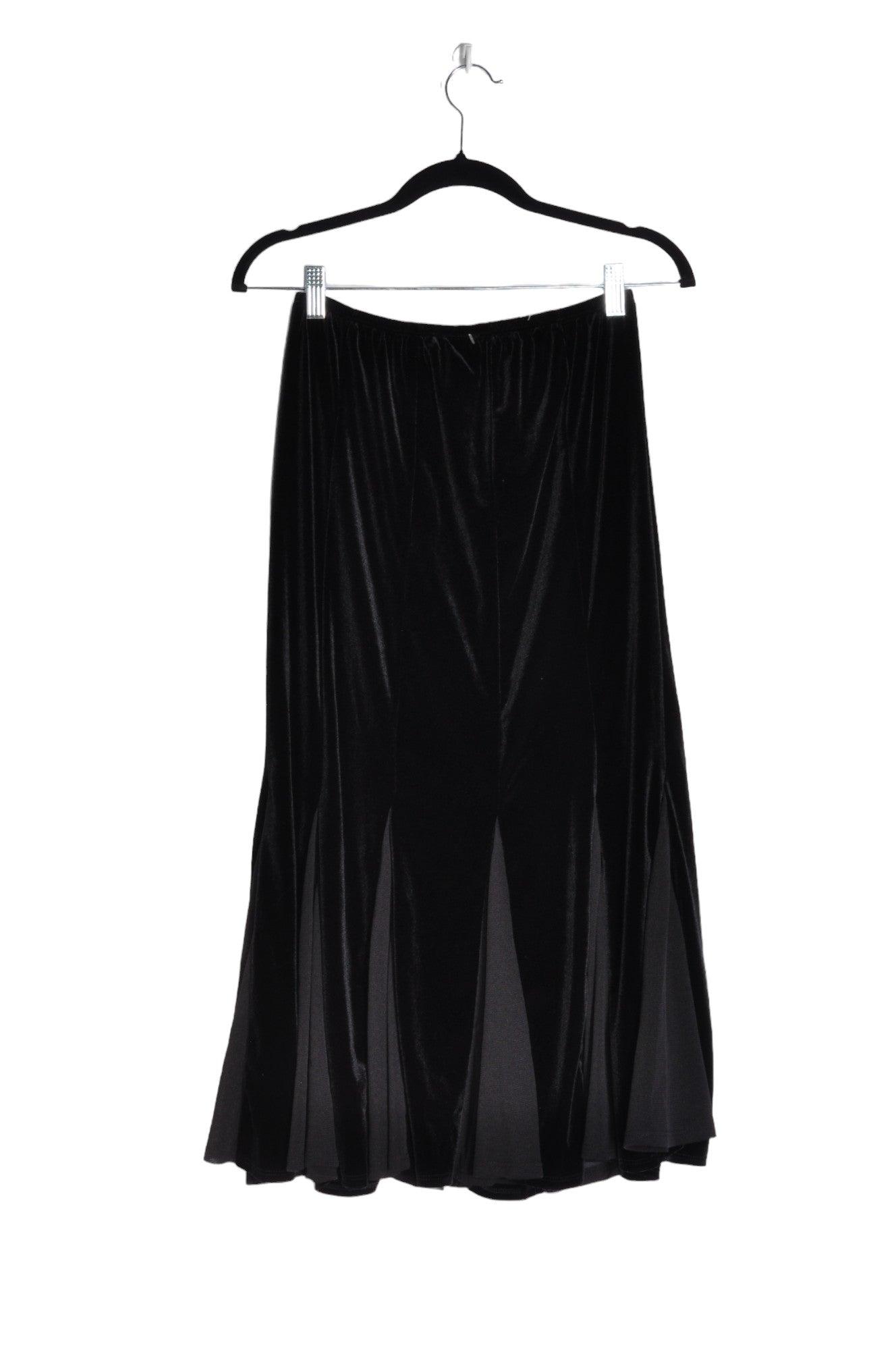 CAZZA Women A-Line Skirts Regular fit in Black - 4