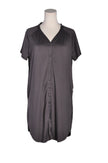 EKOUAER Women Shirt Dresses Regular fit in Gray - M