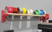 Tape Storage Rack Wall Mounted