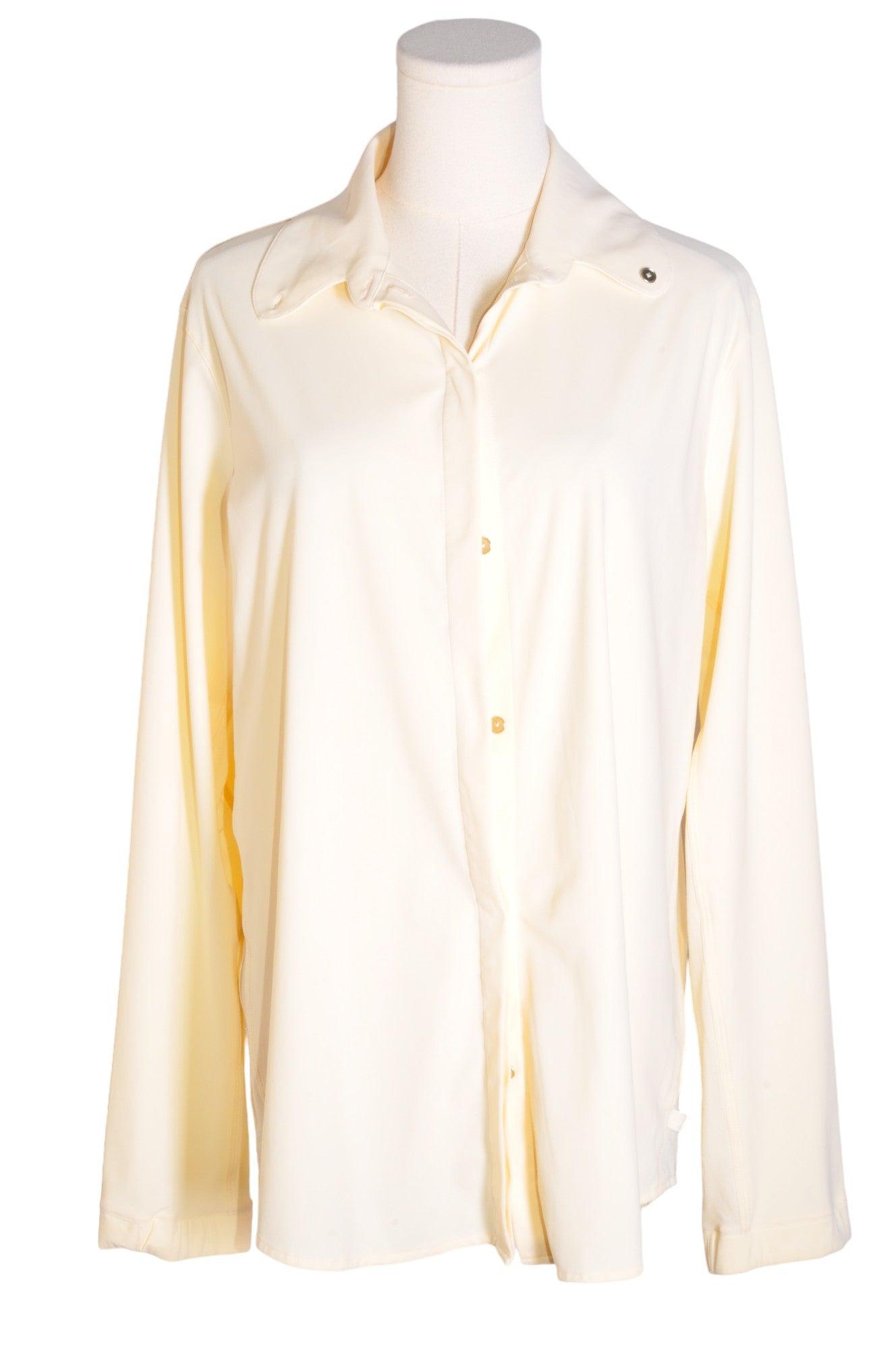 LULULEMON Women Button Down Tops Regular fit in White - 8