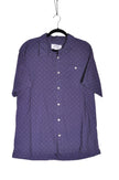 URBAN HERITAGE Men Button Down Tops Regular fit in Purple - XL