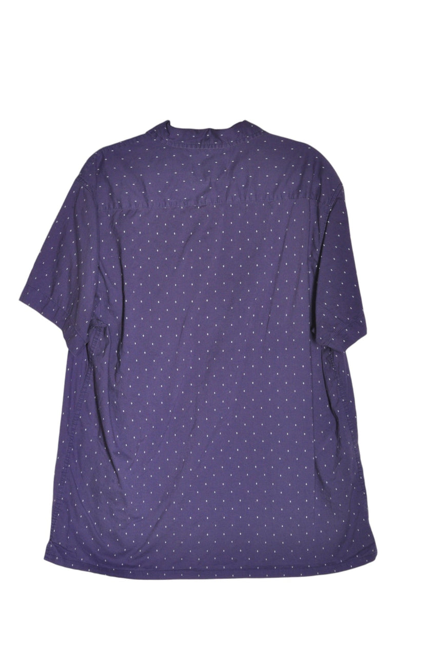 URBAN HERITAGE Men Button Down Tops Regular fit in Purple - XL