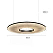 Pleated Chandeliers Japanese Designer Creative Dining Room Bedroom