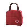 Oxford Cloth Lunch Box Bag with Aluminum Foil Insulation Layer