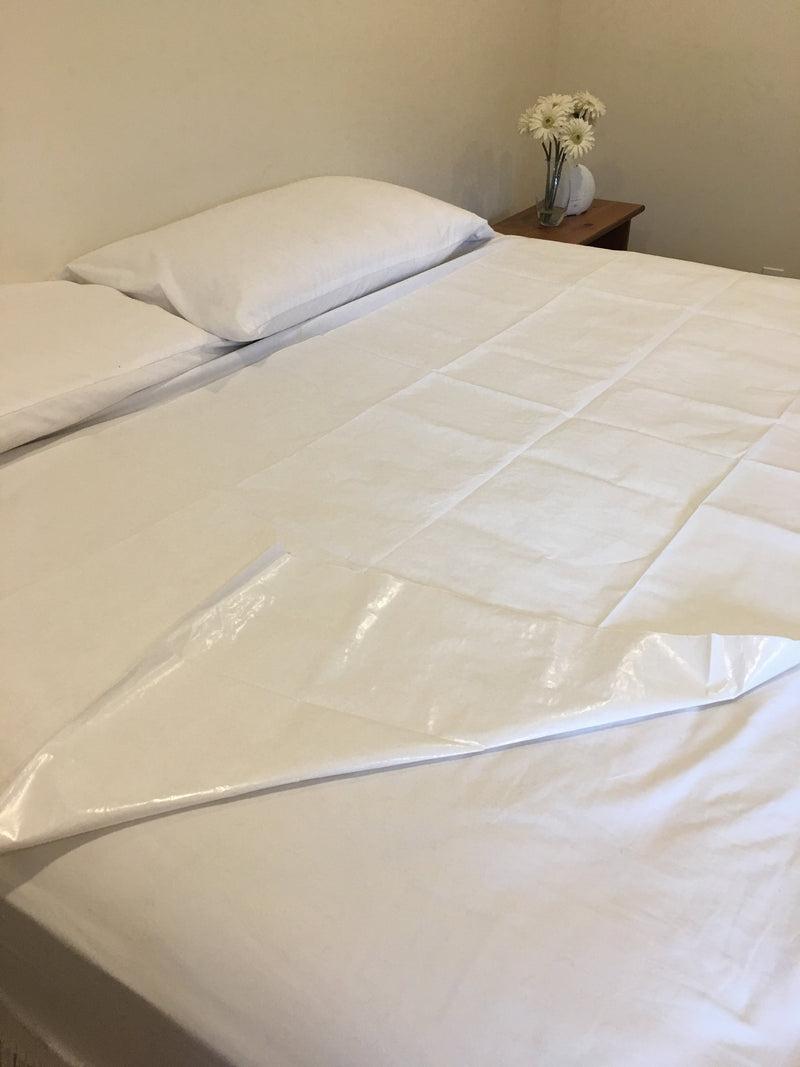 Disposable White Waterproof Sheet Stretcher – 42