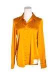 H&M Women Button Down Tops Regular fit in Yellow - 2