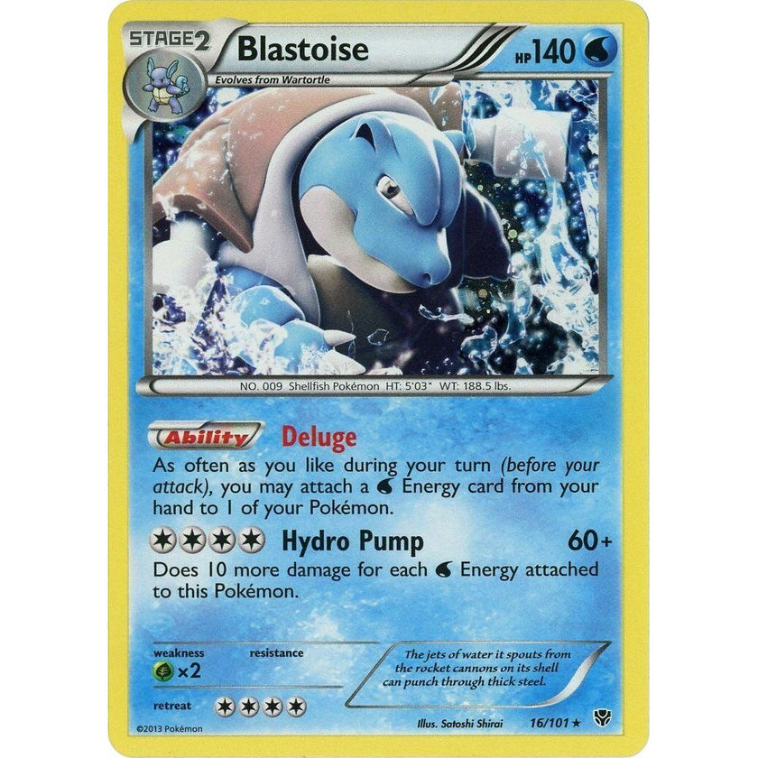 Blastoise - 16/101 (Cosmos Holo) (016/101) (BLE)