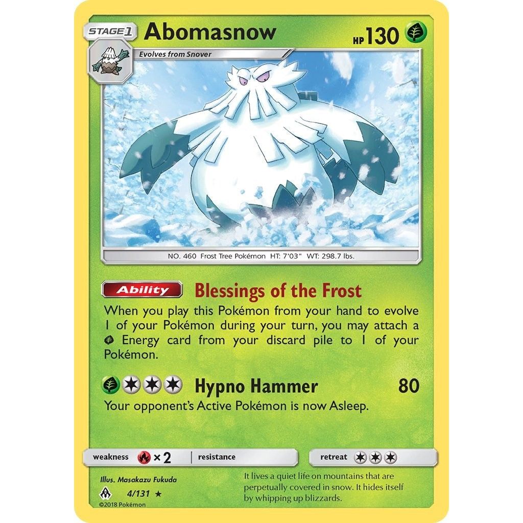 Abomasnow (4/131) (SM06)