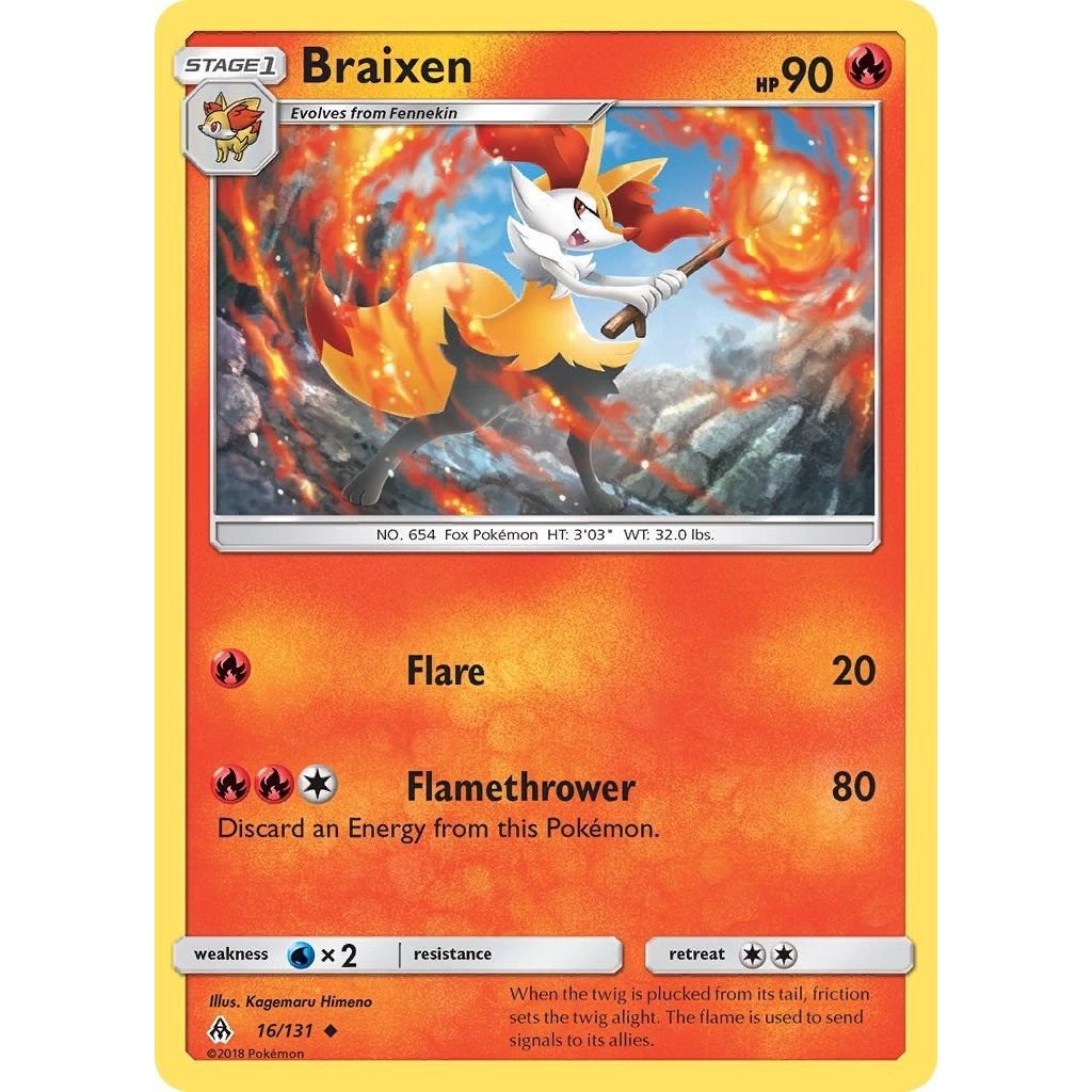 Braixen (16/131) (SM06)
