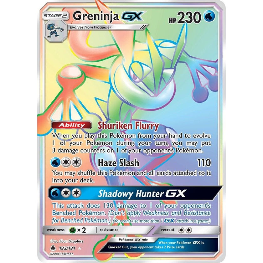 Greninja GX (Secret) (133/131) (SM06)