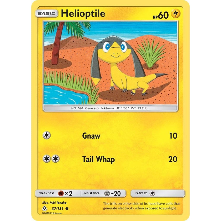 Helioptile (37/131) (SM06)