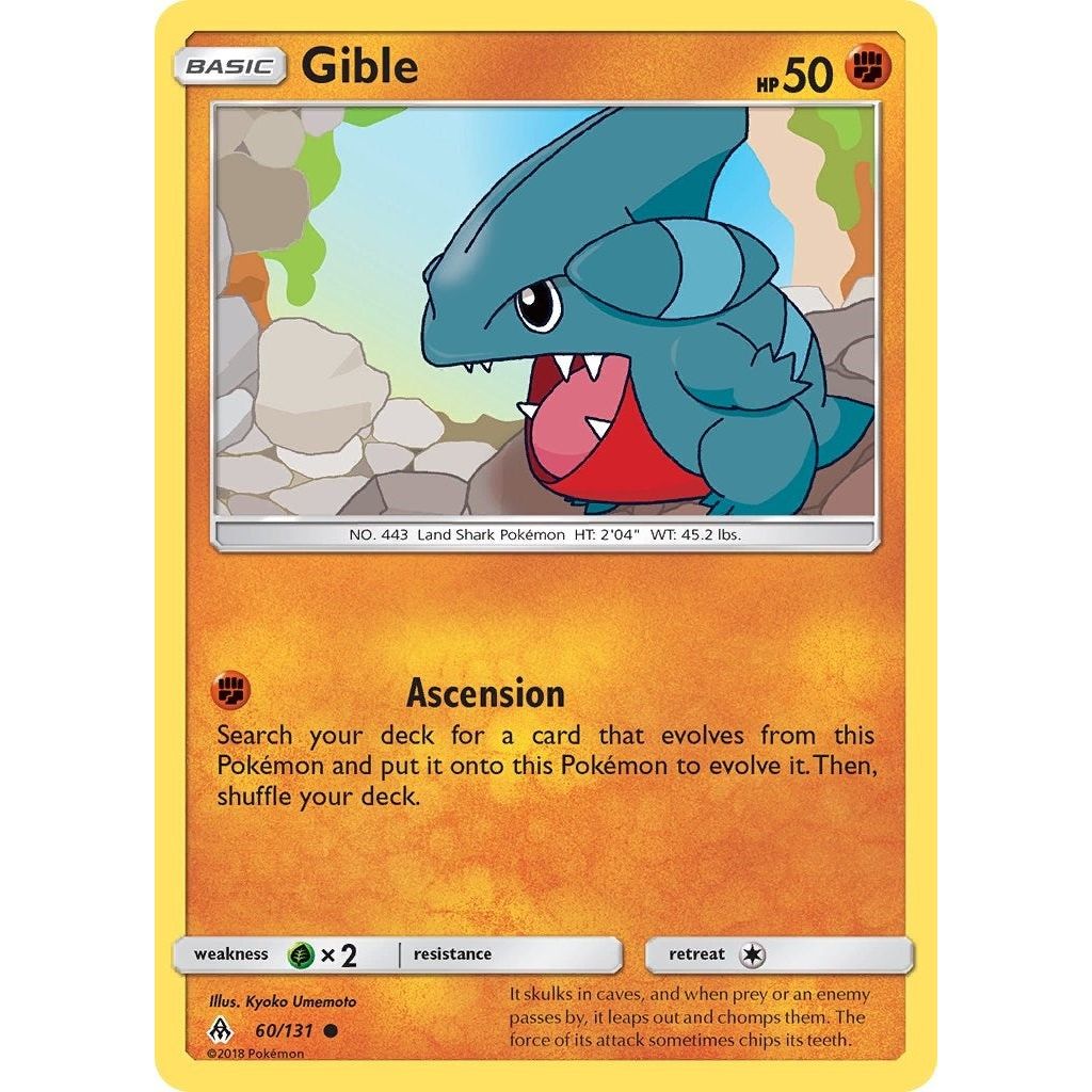 Gible (60/131) (SM06)
