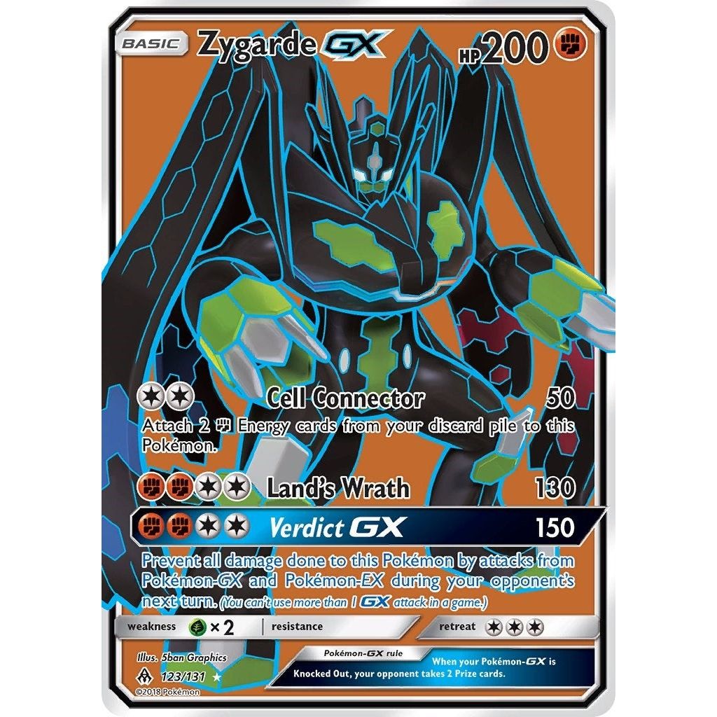 Zygarde GX (Full Art) (123/131) (SM06)