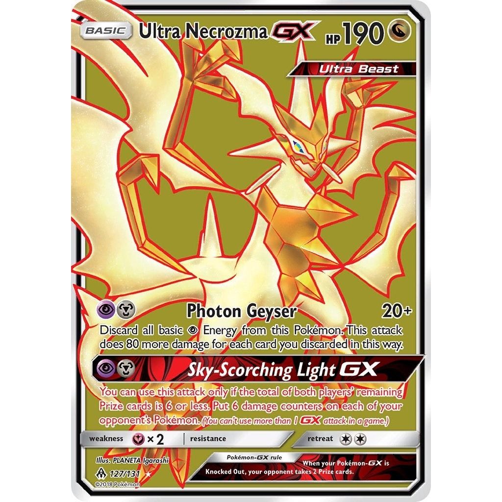 Ultra Necrozma GX (Full Art) (127/131) (SM06)