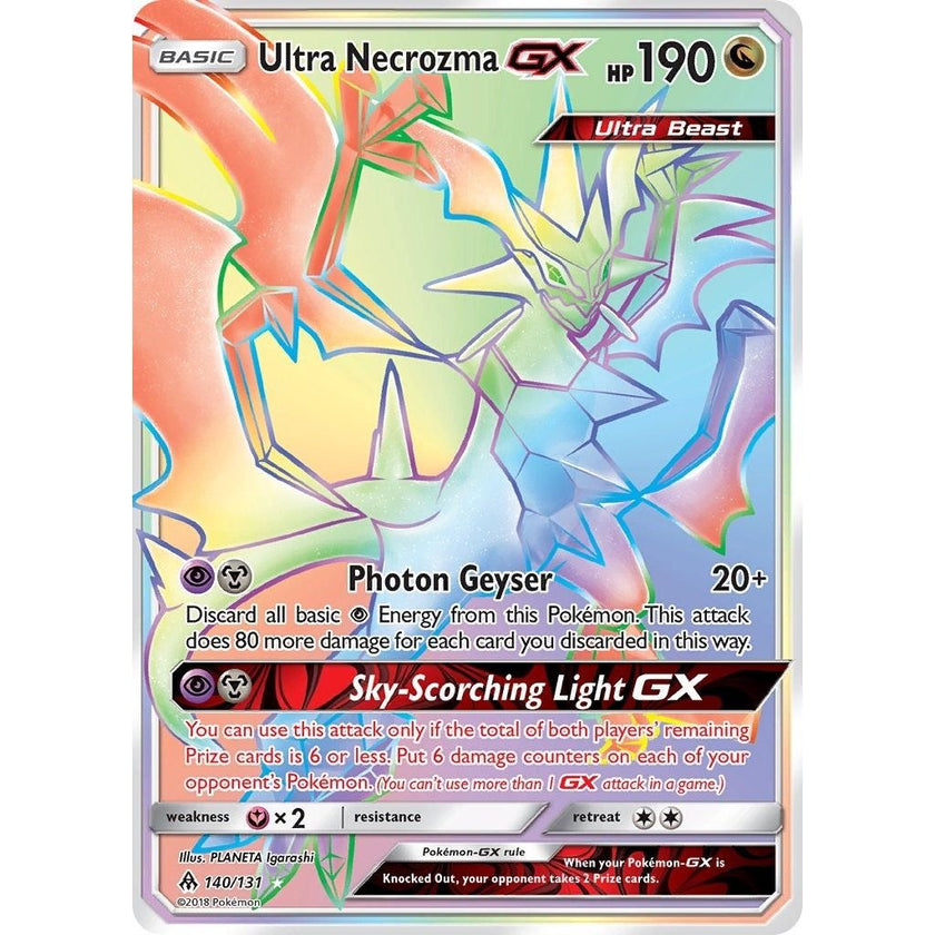 Ultra Necrozma GX (Secret) (140/131) (SM06)